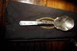 c1900 Assorted 13 Cutlery Sterling and Mother of Pearl (MOP) Handle