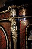 Museum Quality Napoleon III Giant Console Boulle with Heavy Ormolu Fittings Curved Original Glass