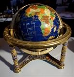 Stone Globe w/ Cloisonné Base