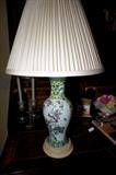 c1930 Chinese Canton Lamp