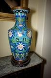 Large Chinese Cloisonné Vase