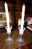 Pair of Waterford Crystal Candlesticks