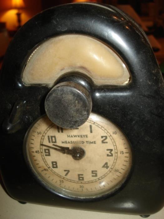 Hawkeye measured Time model L Stevenson.  Has some condition issues but would make a great project clock or use for parts.  Check out the 'sold' prices on ebay and you'll see what I mean.