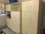 Complete bedroom storage set white 