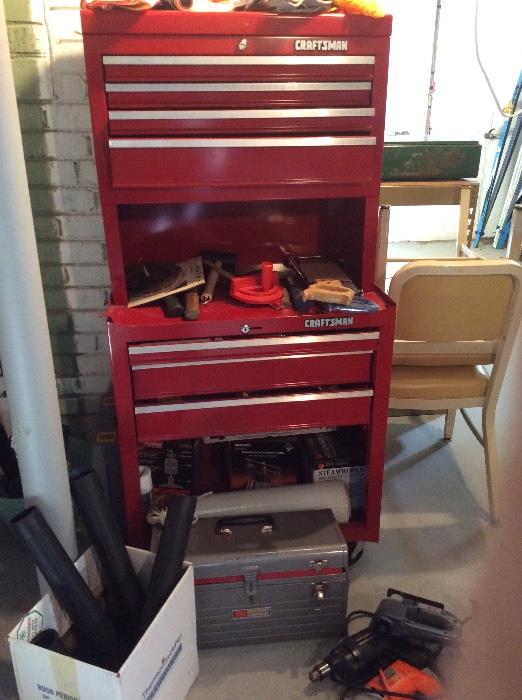 Craftsman tool cabinet! Great to organize all your tools! 