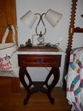 Marble Top Side Table