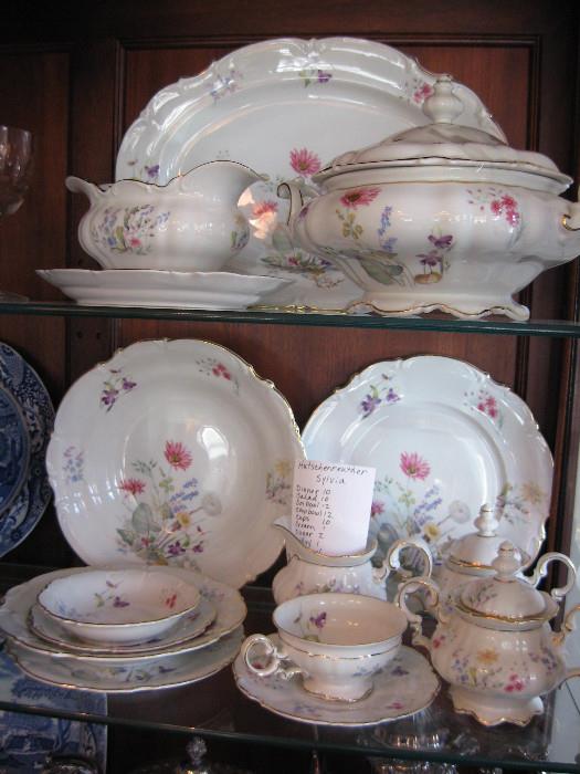 Huge set of Hutschenreuther Sylvia China 