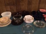 Coring ware and Pyrex