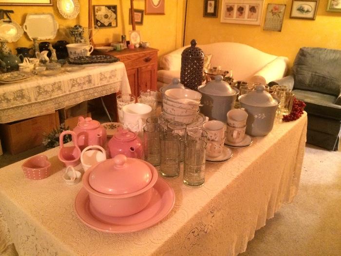 Vintage dishes.  Pflazzgraph and others