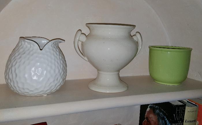 Italian Vase & 1930's Vase