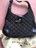 Quilted Leather BURBERRY SHOULDER BAG with the protection bag.