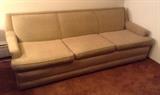 Tan 7 ft. sofa 