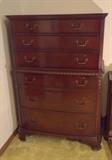 Vintage mahogany dresser - part of bedroom set