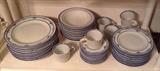 Mikasa "Newport" stoneware dishes - service for 8