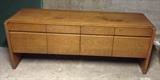 Mod 6 ft. long oak credenza/sideboard by Kimball