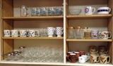 Glasses & mugs galore