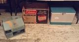 Coleman SnowLite cooler with original box, Yorktown "Early American" punch bowl set in original box