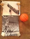 Last minute find: vintage Seattle Supersonics posters (we have multiples of the team photo) & basketball signed by Lenny Wilkins!  Signature is faint but it's there...