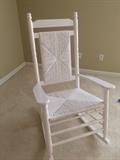 white rocking chair from cracker barrel