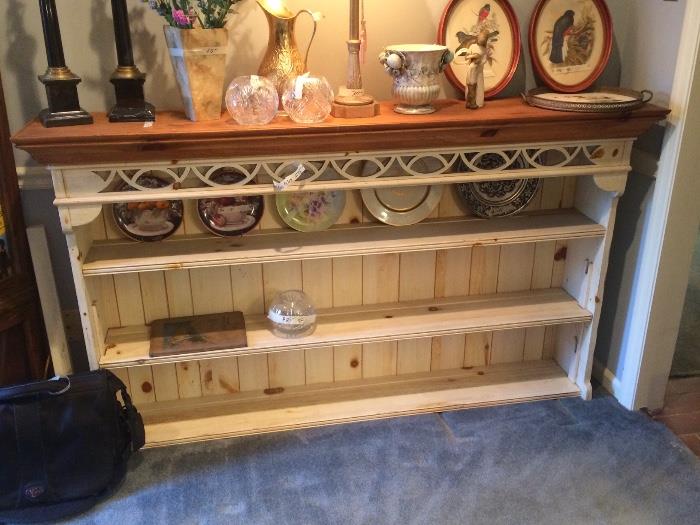 Ethan Allen plate rack  - would be great looking on your wall!!