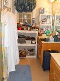 toiletries, gowns, robs, etc.