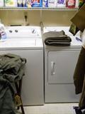 washer & dryer, military blanket, etc.