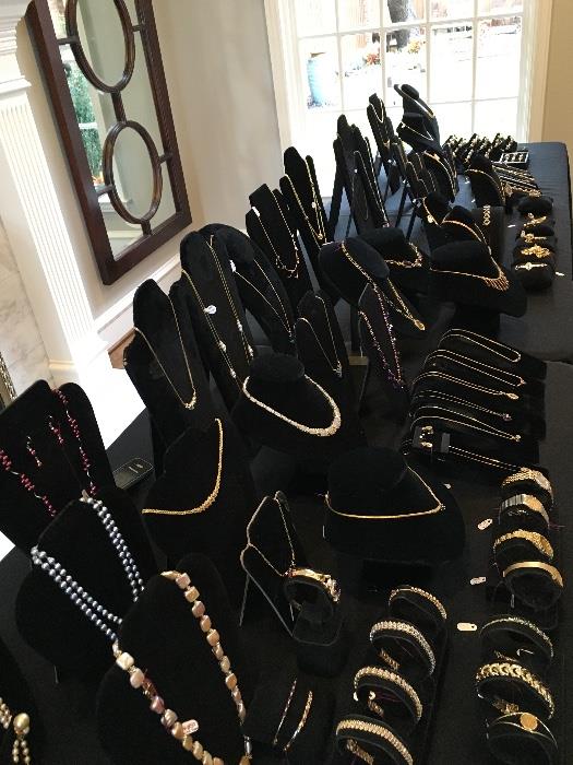 This is only a fraction of the jewelry in this sale!