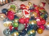 VINTAGE CHRISTMAS GLASS BULBS