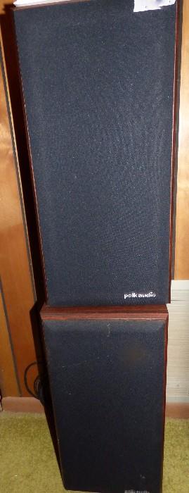 Quality Polk Audio speakers