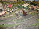 Locomotive track & village