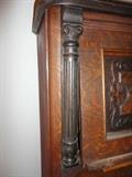 1910 brooks upright grand piano