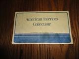 American Interiors Collection dining table and six chairs