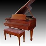 Model "O",1912 Steinway Baby Grand Piano and bench. Insurance Appraised at $40,000 8/15 comes with appraisal, Ivory and Ebony Keys, Recently tuned and plays well
Condition:Evaluated and Appraised 8/15
Shipping: No
Size: 5' 10 3/4" Parlor Grand
