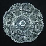 American Brilliant Period Crystal Hobstar designed candy dish.
Condition:Good
Shipping: Yes
Size: 3" x 7"
