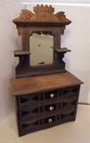 ~ C/1890's Child's doll size dresser w/candle shelves