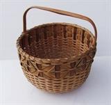 Nice 1920 Northern Michigan Gathering Basket Made by Indians