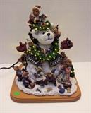 1 of 3 Lg. Light-up Boyds Bear Centerpieces - All are mint with Orig. Boxes