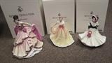 Lots of these Royal Doulton Ladies with Boxes