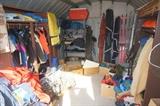 One whole shed devoted to water sports, skiing, diving, and camping.   We have it all!