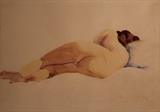 Lot 148:  Clarence H. Carter (1904-2000) Sleeping Nude 1929