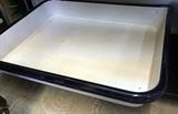 Vintage enamel darkroom trays
