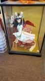 Geisha Doll in Case