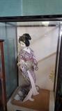 Japanese Geisha Doll Encased