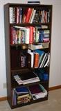 Book Shelf W/ Books & Office Supplies