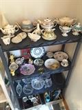 Decorative Tea Pots & Plates 
