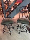 Pair barstools