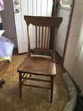 Vintage oak chairs - we have 6!