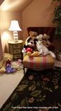 Variety of large stuffed animals