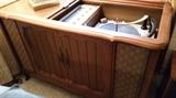 Vintage 1960s Magnavox Astro Sonic AM/FM player and Record Player Console