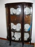 CURVED GLASS CHINA CABINET